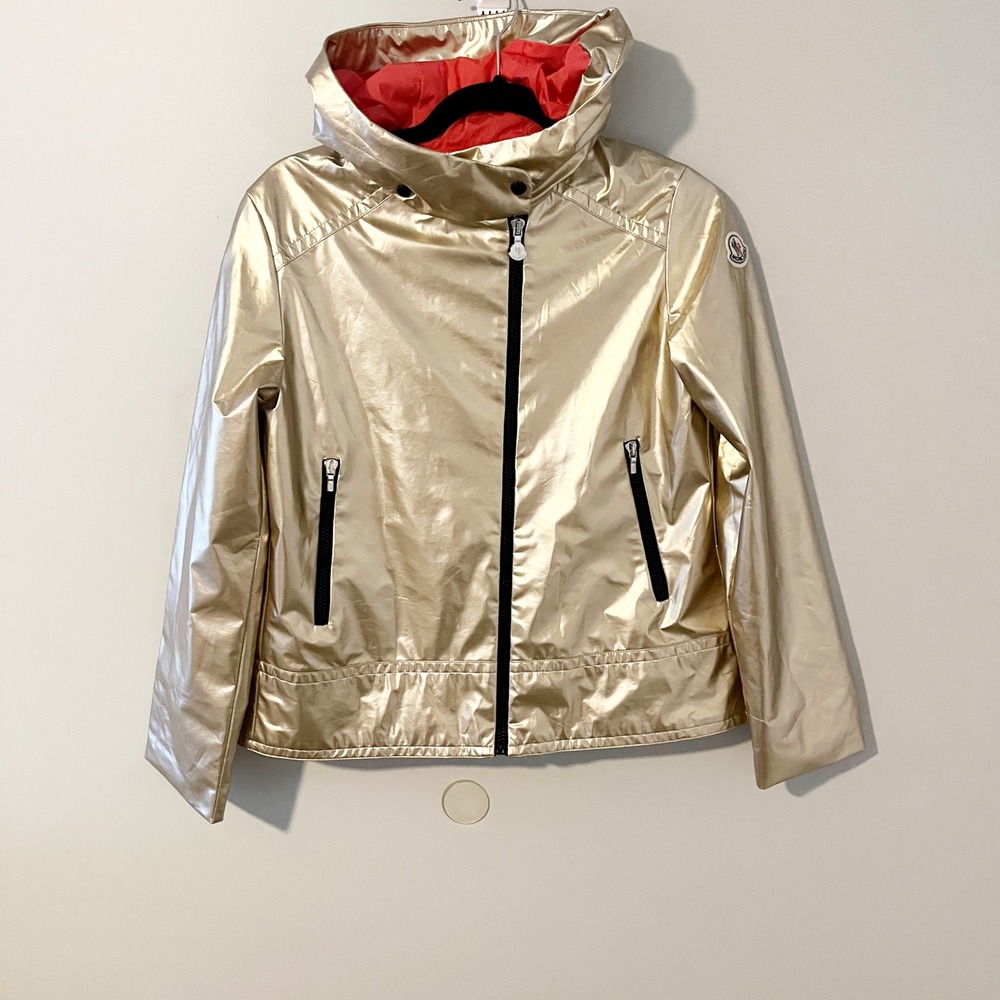 Moncler Kids Bluebell
Metallic Jacket Gold girls size 14